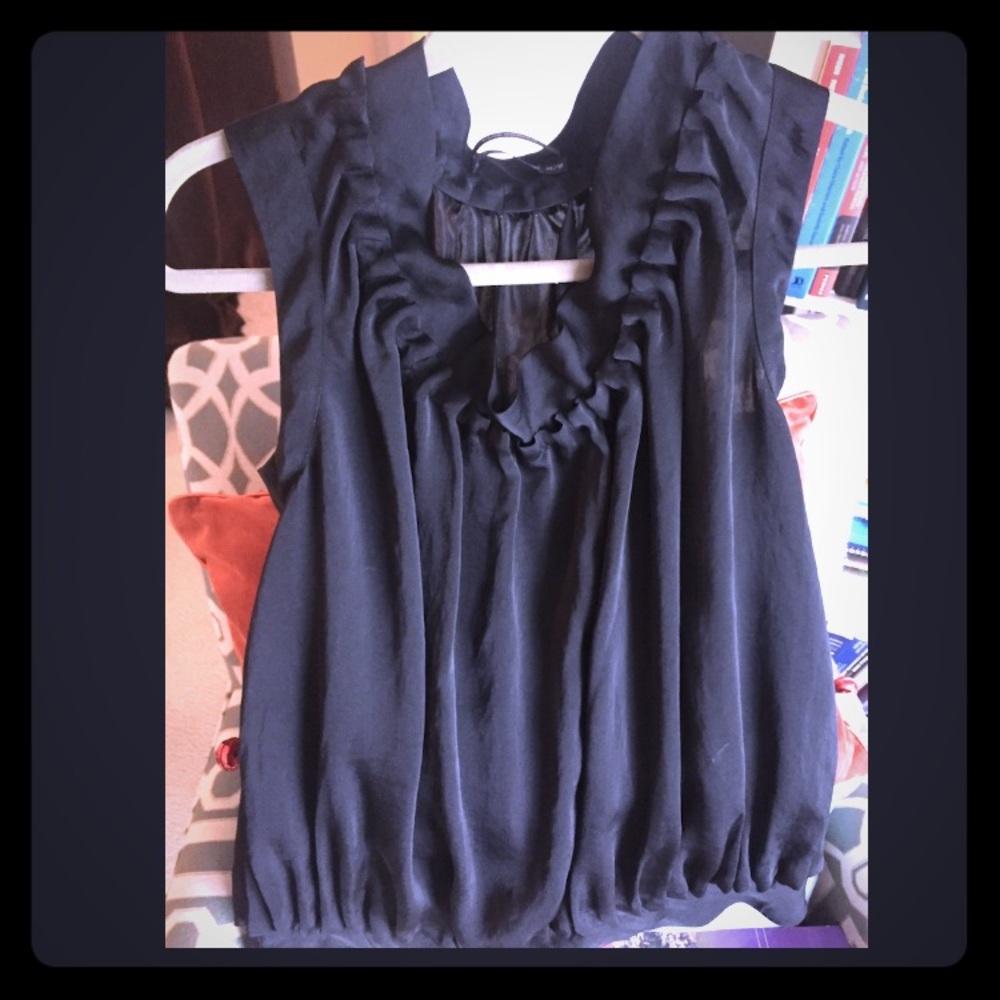 Blousy tank black Club Monaco top, XS